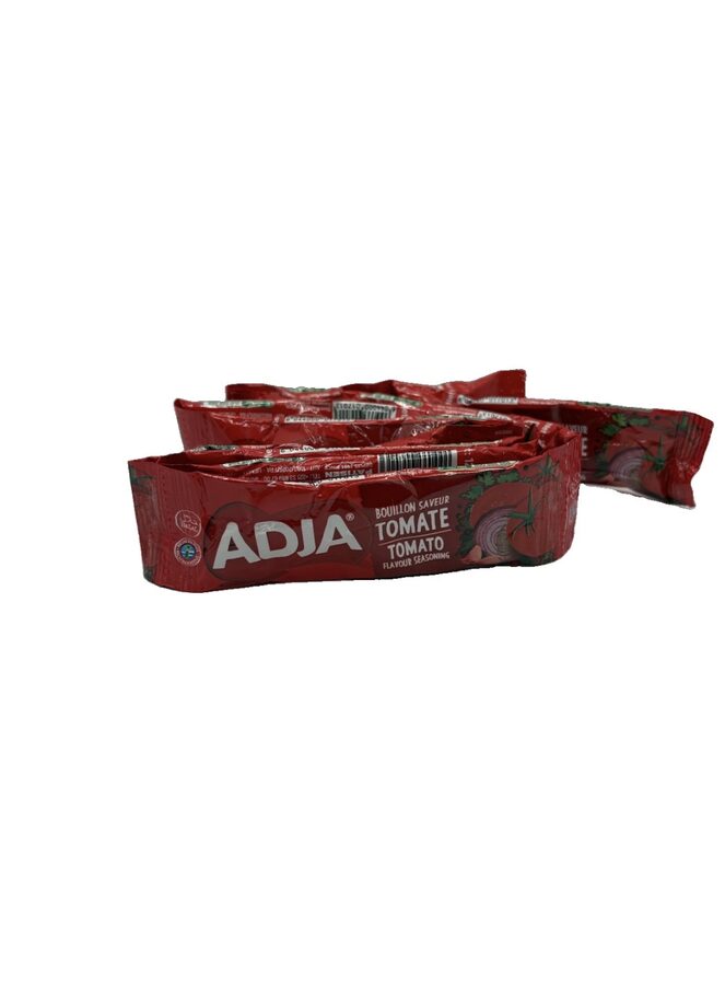 Bouillon ADJA saveur tomate (3 cubes) – Marché Mamou, épicerie africaine à Montréal