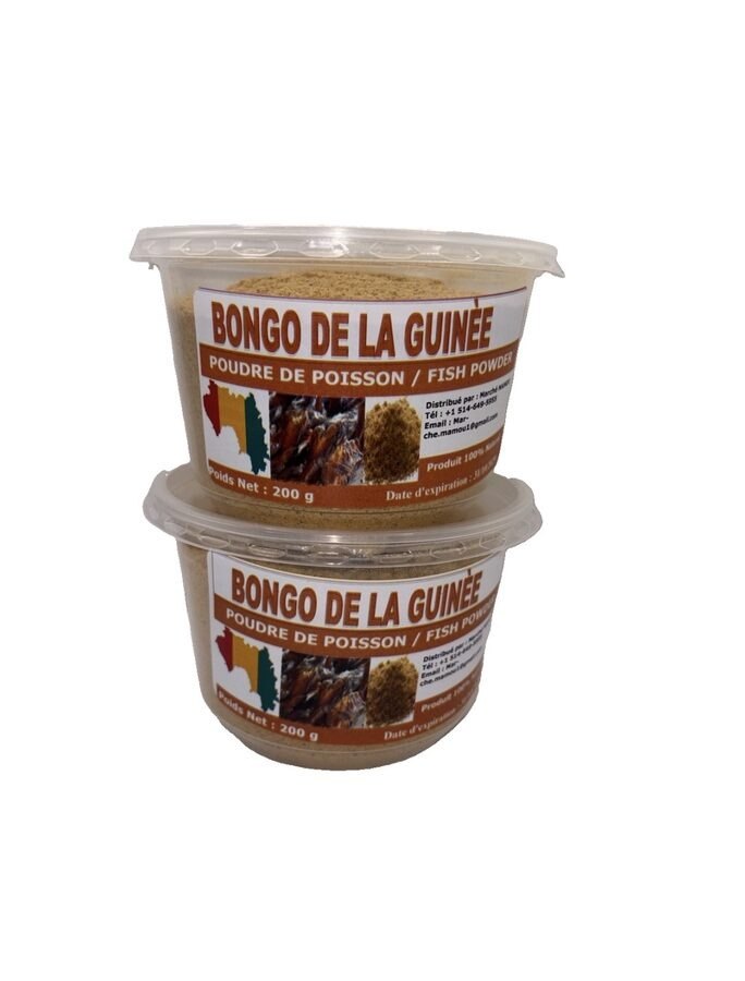 Poudre de poisson Bonga de Guinée – 200 g