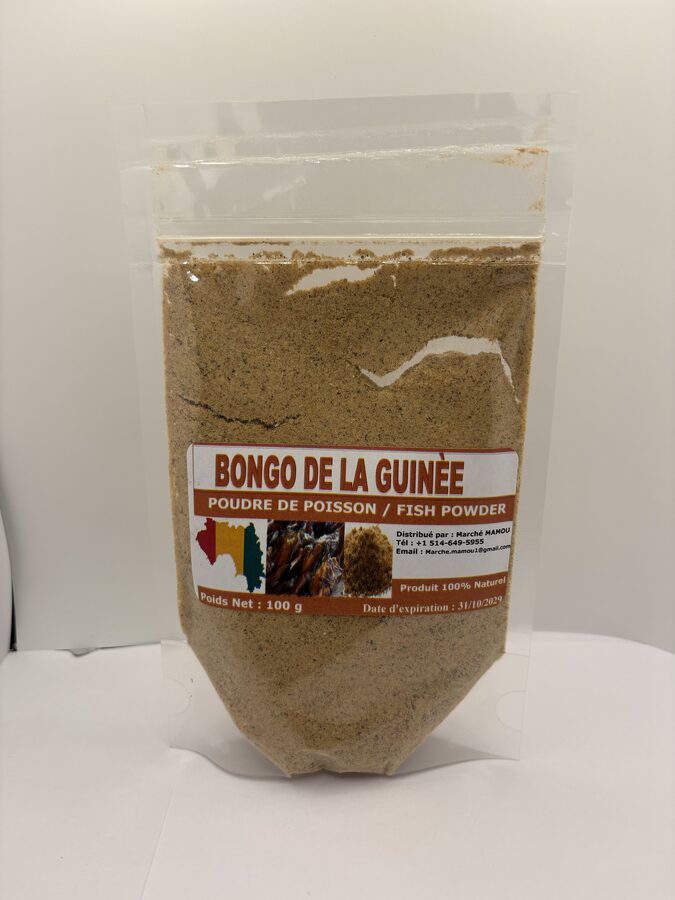 Poudre de poisson Bonga – 100 g