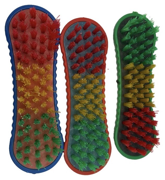 Brosse à pieds avec pierre ponce