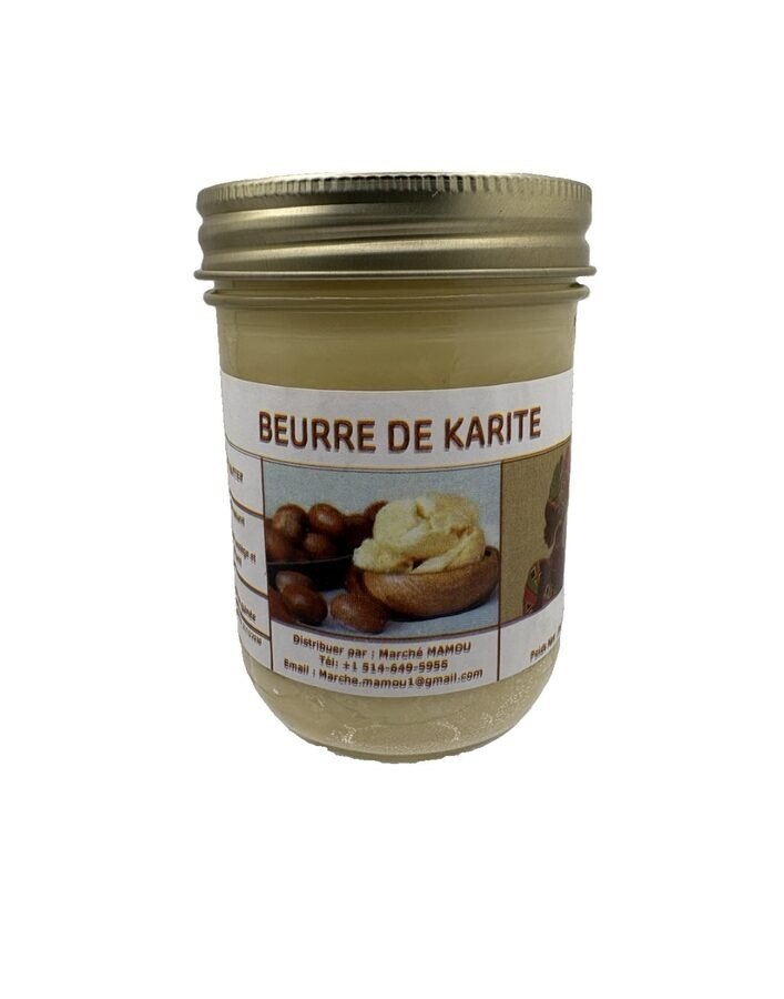 Beurre de karité 100 % naturel – 200 g