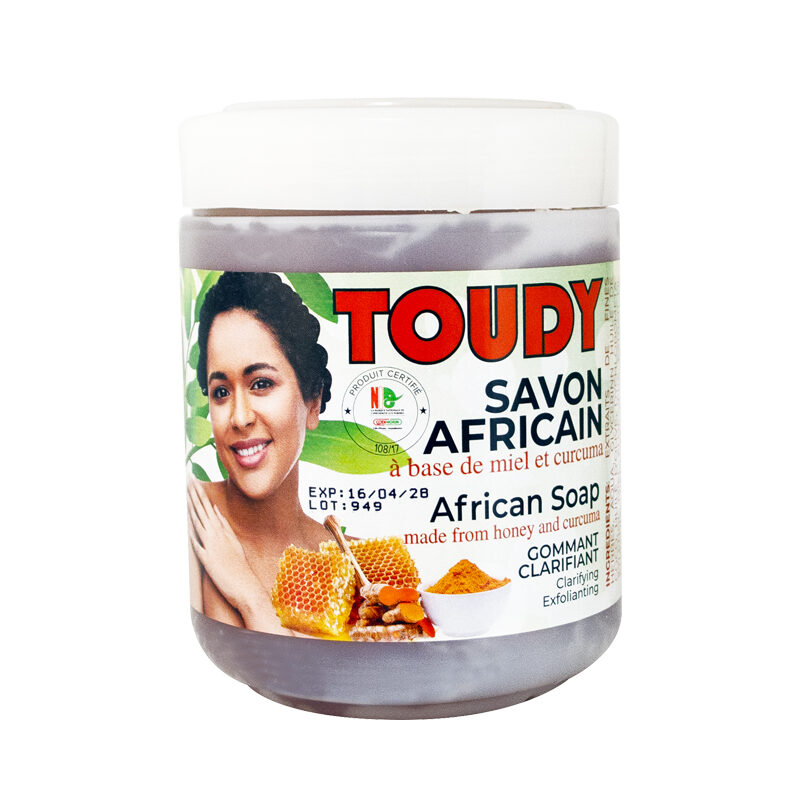 Savon TOUDY clarifiant miel & curcuma – grand